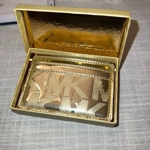 Michael Kors Card Holder - Gold